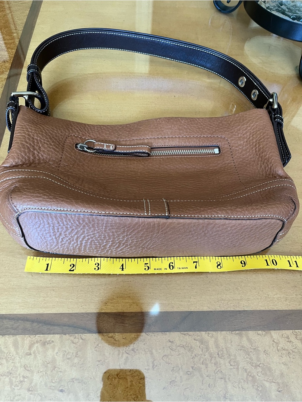 Vintage coach leather baguette soho Y2k hobo bag - Picture 7 of 10